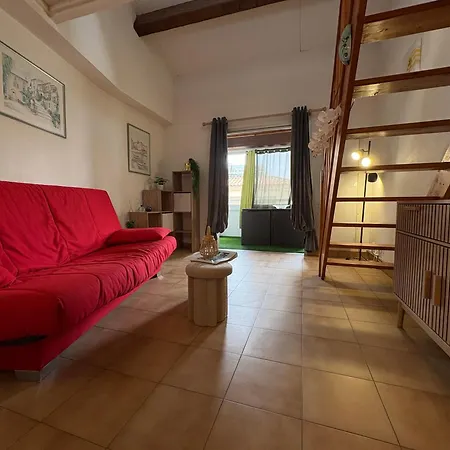 Sm1345 Mezzanine Maxime 5 Couchages Apartamento Sainte-Maxime